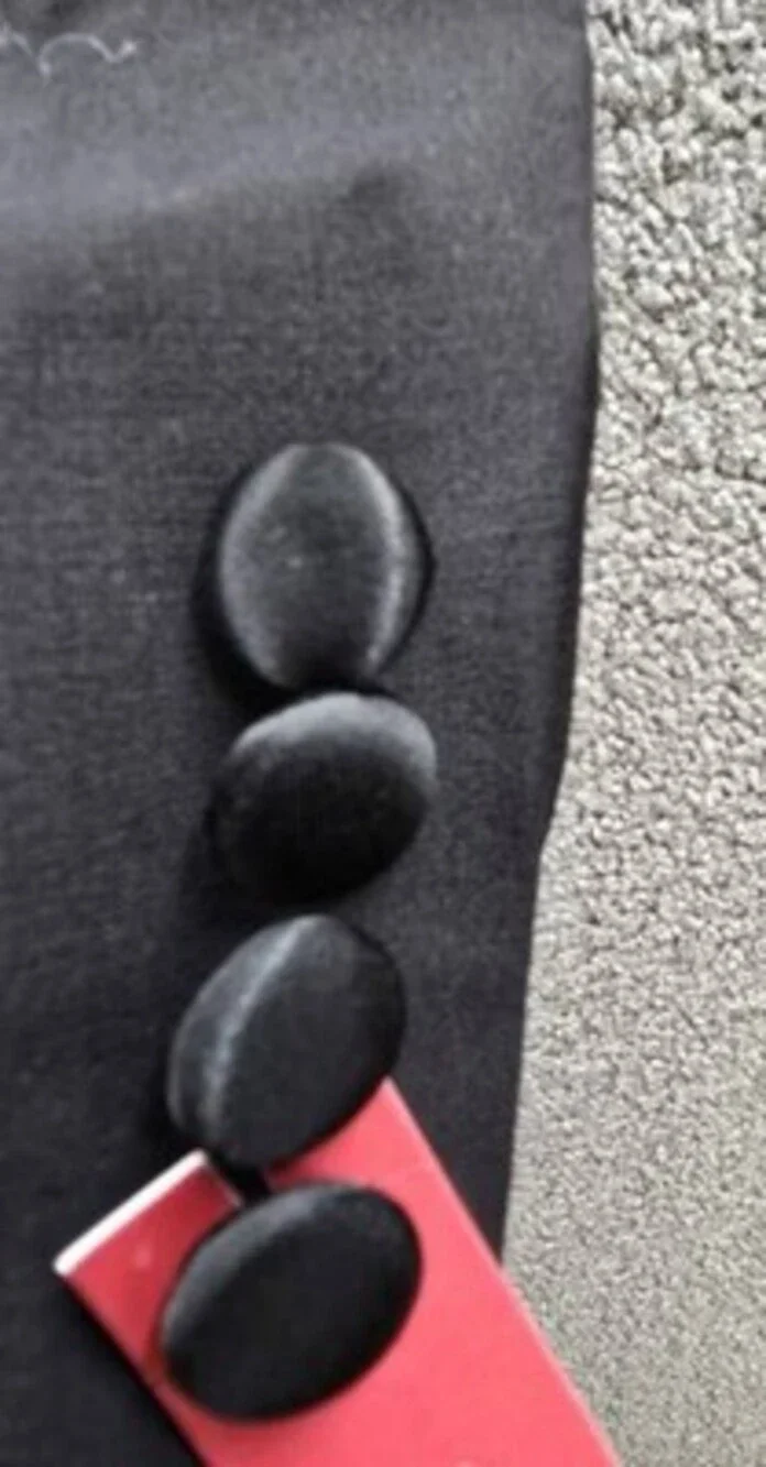 Calvin Klein Wool Blend Slim Fit Infinite Stretch Tuxedo Jacket Men's 38S Black